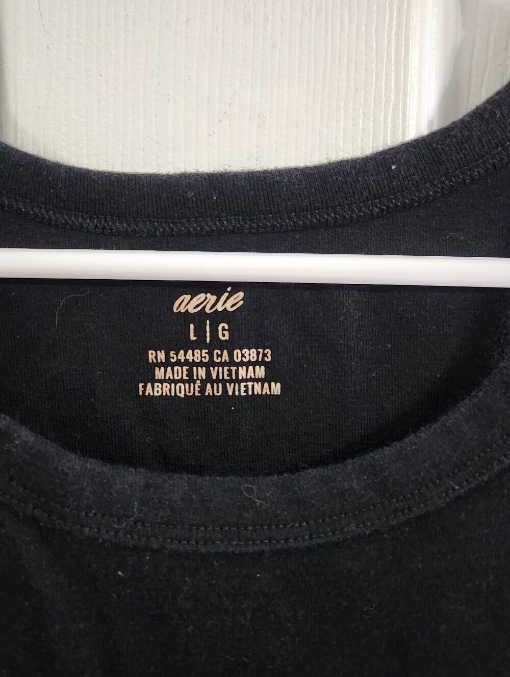 Aerie tank tops set of 2 Large minimalist basic staple stretch black Gray - Picture 5 of 11